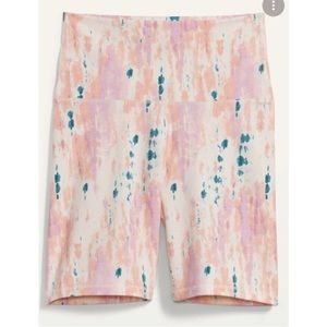 3/$20 Old Navy Women’s Tie Dye Extra High-Waisted Bike Shorts